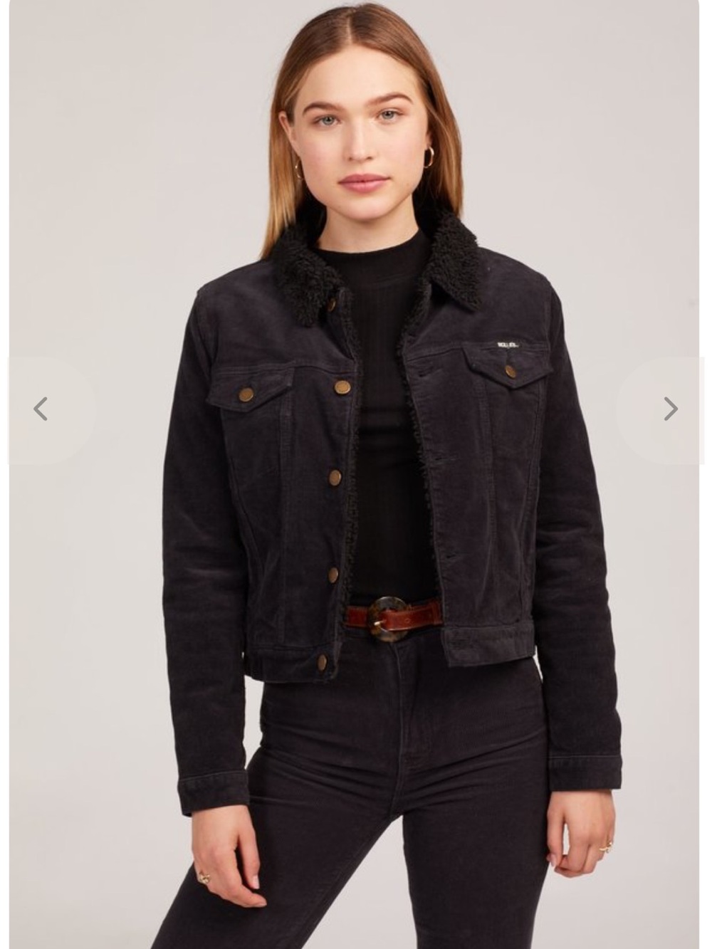 ROLLA’S Sherpa Lined Corduroy Jacket